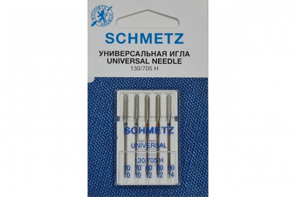 Иглы Schmetz универсальные (70x2, 80x2, 90x1), 5 шт в Красноуфимске